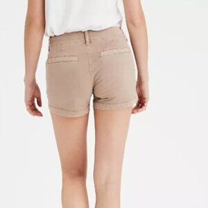 American Eagle Khaki Midi Short